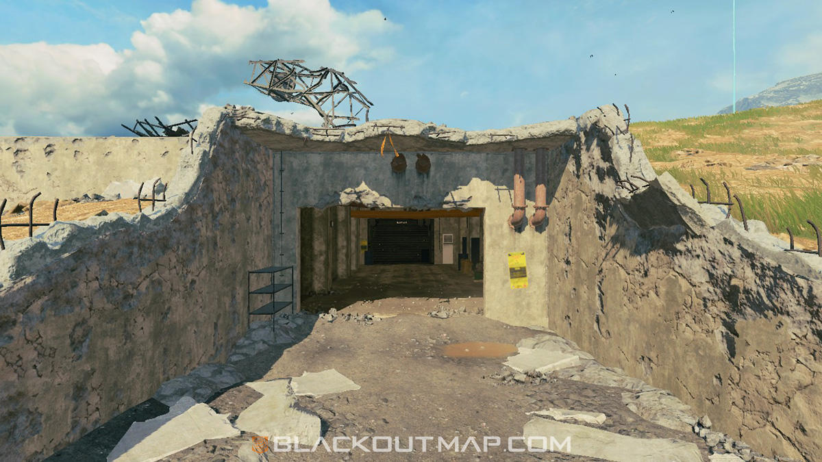 Blackout Interactive Map - Underground Entrance - Nuketown Island
