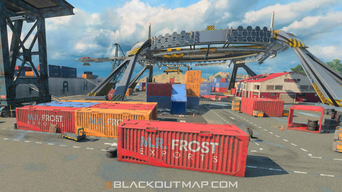 Blackout Interactive Map - Cargo Docks - Map Location