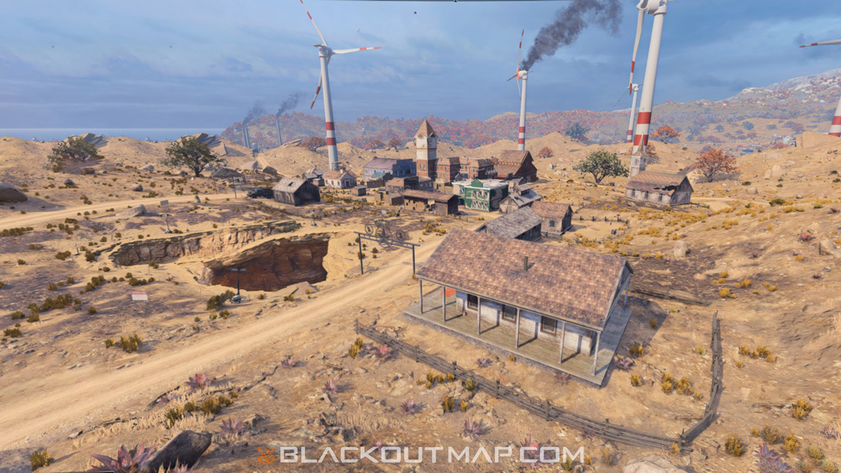Blackout Interactive Map - Ghost Town - Map Location