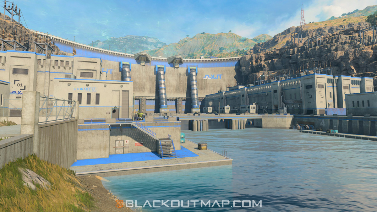 Blackout Interactive Map - Hydro Dam - Map Location